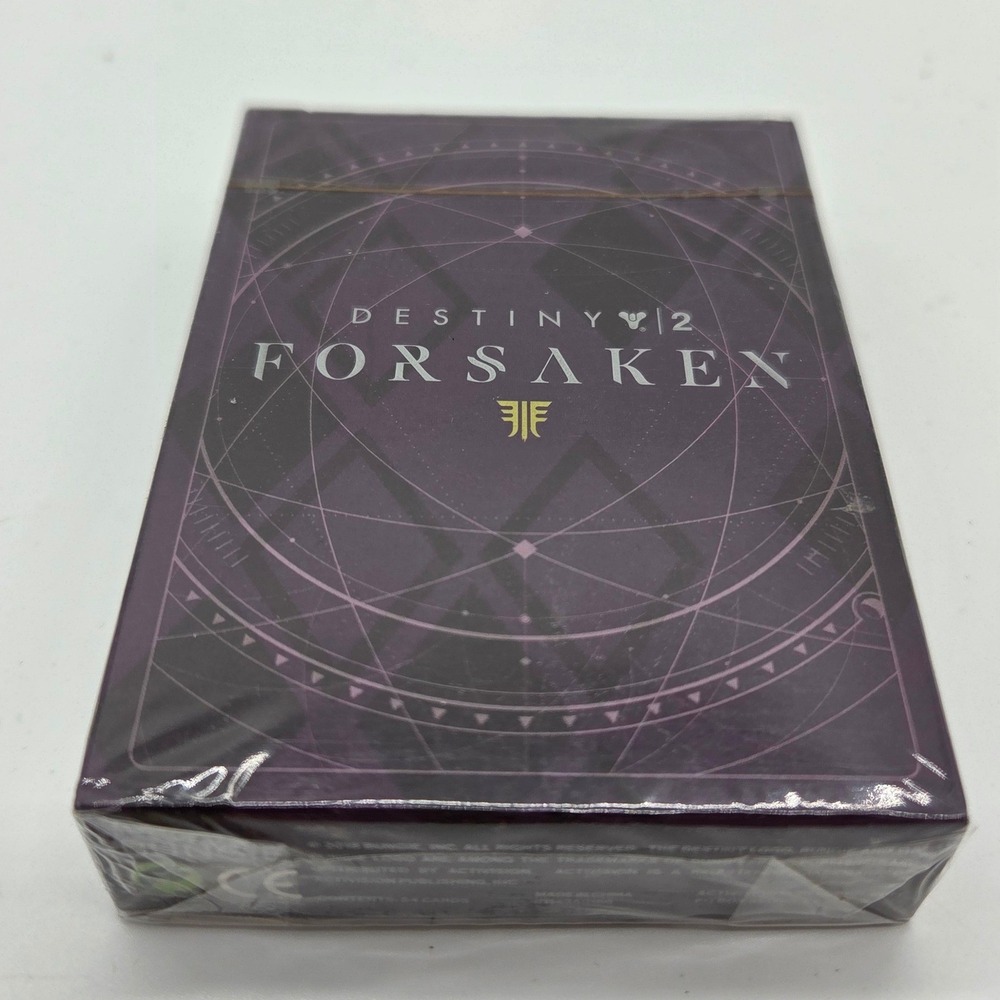 Bungie Destiny 2 Forsaken Playing Cards OS Purple Sealed Deck 2018